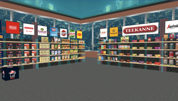 Einkaufswelt 3D - Der Convinientstore des neuen Jahrtausend. Streifen sie durch die Regale und legen sie ihre heißbegehrten Stücke in den Warenkorb.